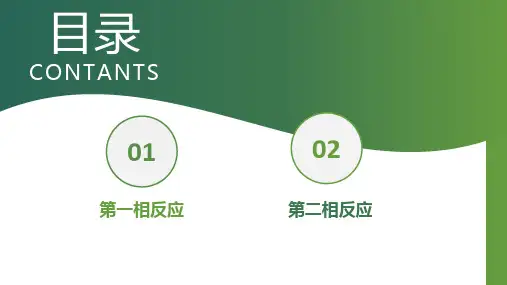 肝的代谢功能—肝的生物转化作用(正常人体机能课件)