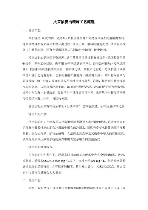 油脂工业工艺流程