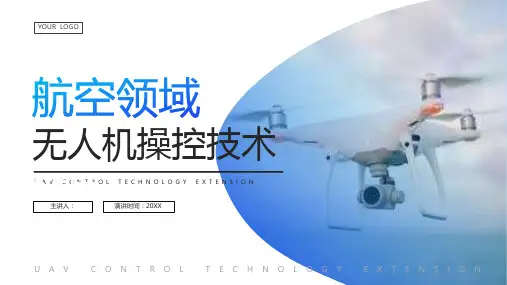 航空领域无人机操控技术延展PPT模板课件