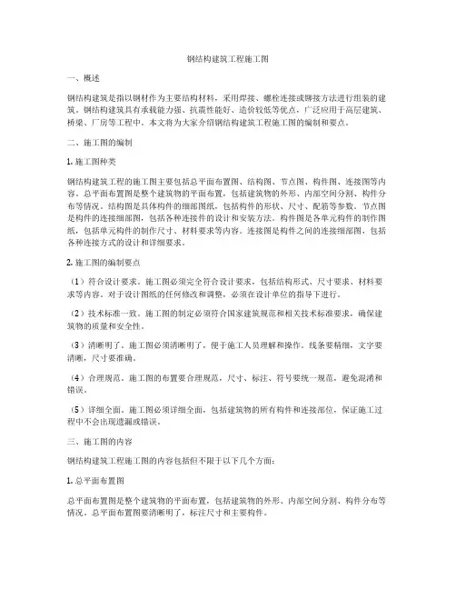 钢结构建筑工程施工图