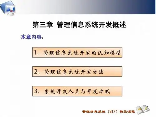 第三章 MIS开发概述(new)