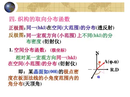 清华大学.材料显微结构分析.05-织构分布函数微晶尺寸XRD测定