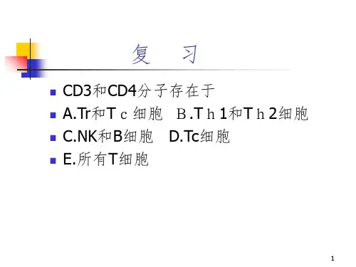 免疫学抗原递呈细胞及抗原递呈PPT精选文档