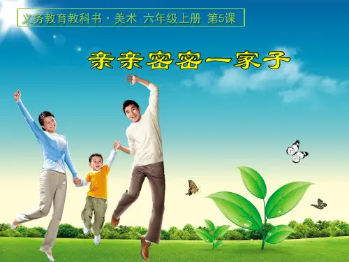 美术人美版(常锐伦、欧京海主编)六年级上册《第五课 亲亲密密一家子》课件公开课 (2)