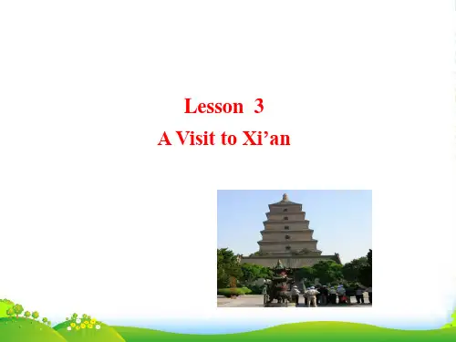 冀教版七年级英语下册Unit 1 A Trip to the Silk Road Lesson 3课