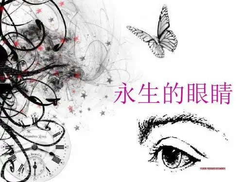 永生的眼睛 PPT课件