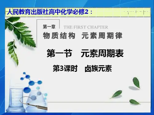 卤族元素课件.ppt