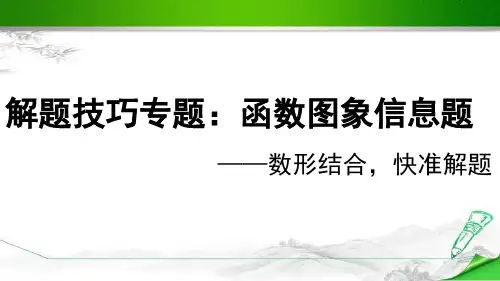 【精品人教版】初二八年级数学下册《解题技巧专题：函数图象信息题》(附答案演示)