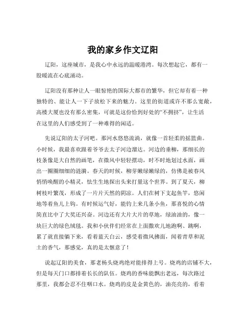 我的家乡作文辽阳