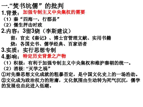 汉代儒学详解ppt课件