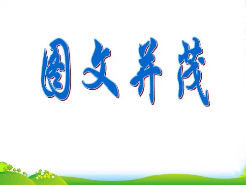 六年级美术下册 图文并茂课件 人教新课标版