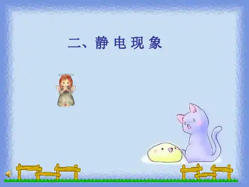 物理八年级下苏科版7.2静电现象
