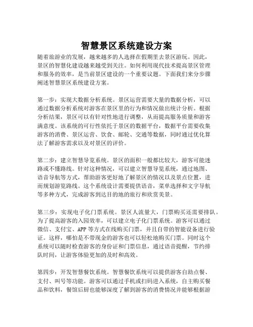 2023-智慧景区系统建设方案-1