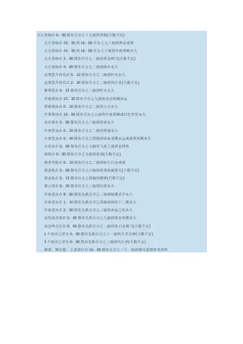 qq飞车开各种道具