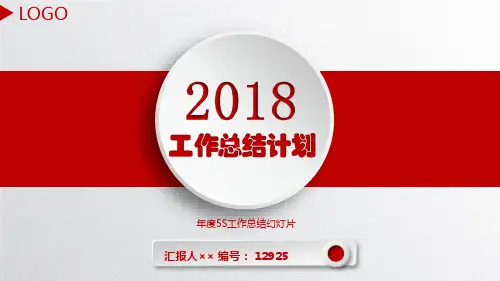 年度5S工作总结幻灯片