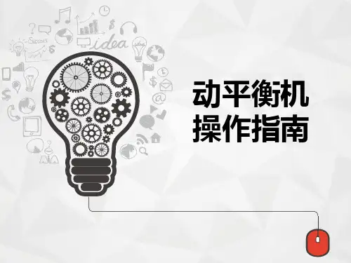动平衡机使用1