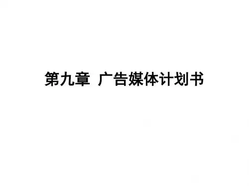 广告媒体计划书规范及其执行PPT(22张)