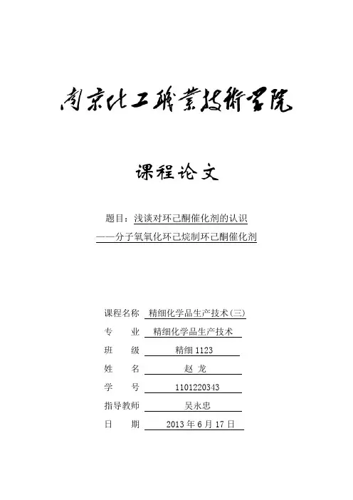 催化剂论文