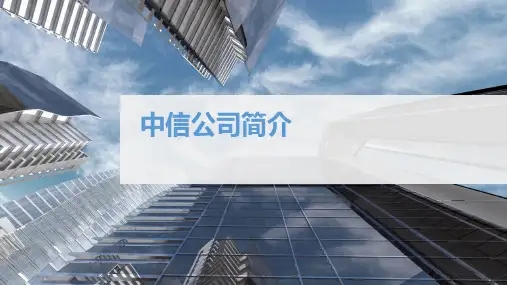 中信公司简介PPT课件
