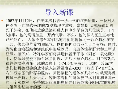 5《奇妙的超低温世界》ppt课件