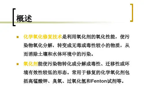 化学氧化修复技术