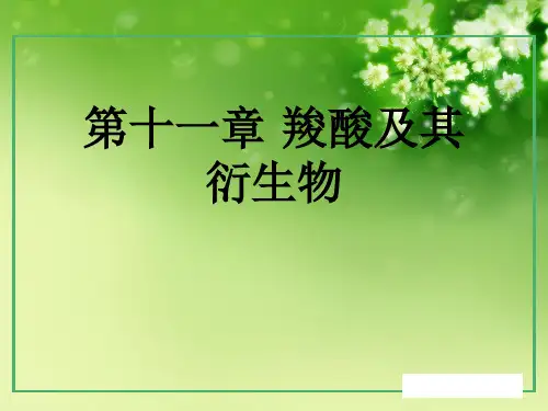 第十一章 羧酸及其衍生物优秀课件