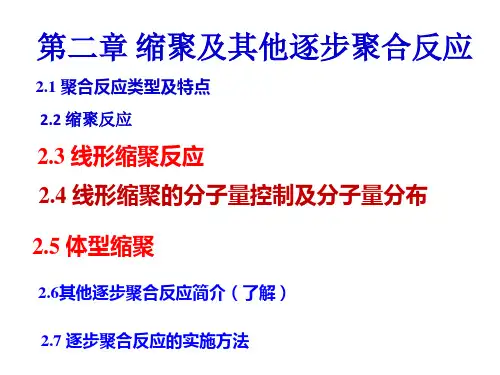 高分子化学与物理第二章