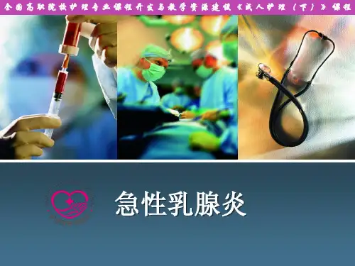 电子教案15-1 急性乳腺炎