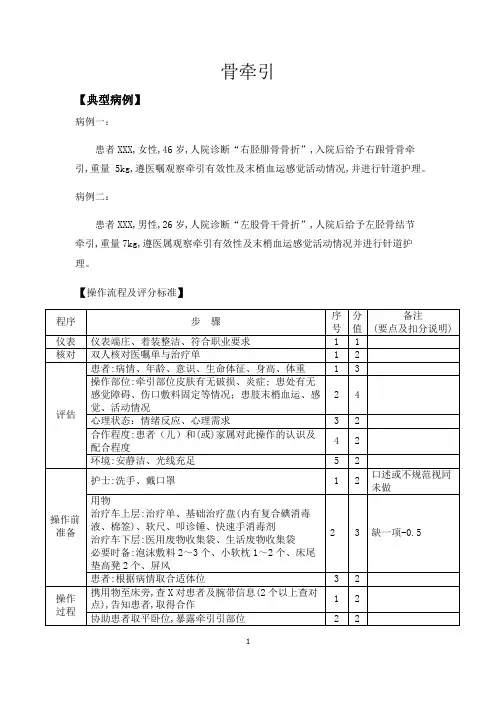 骨牵引(2018.3.13)