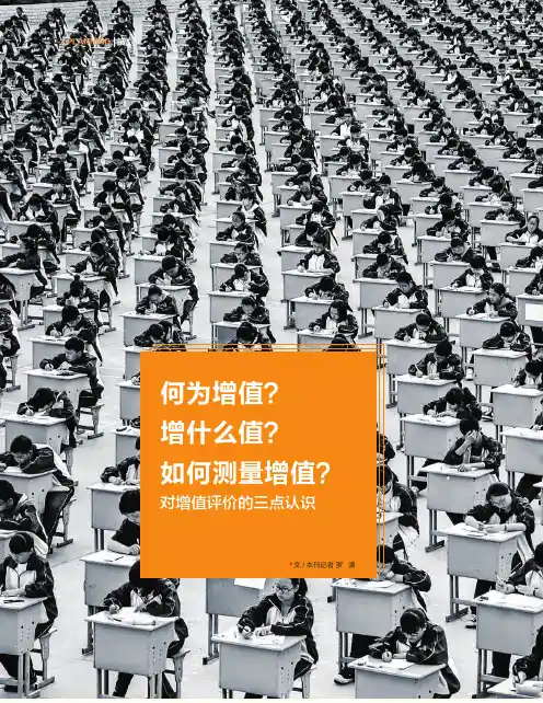 何为增值增什么值如何测量增值 对增值评价的三点认识
