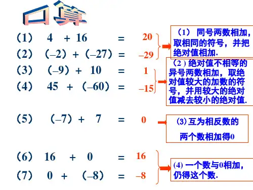 有理数的减法.ppt
