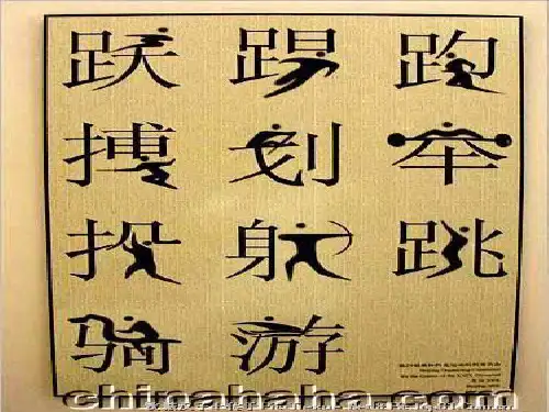 象形指事会意形声转注假借汉字构造象形法