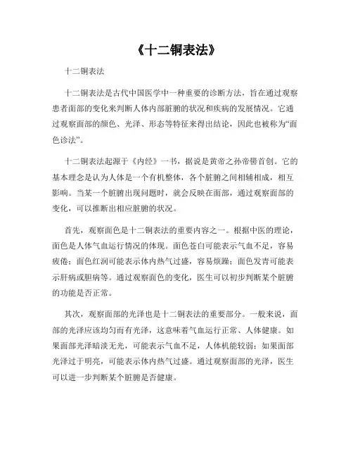 《十二铜表法》