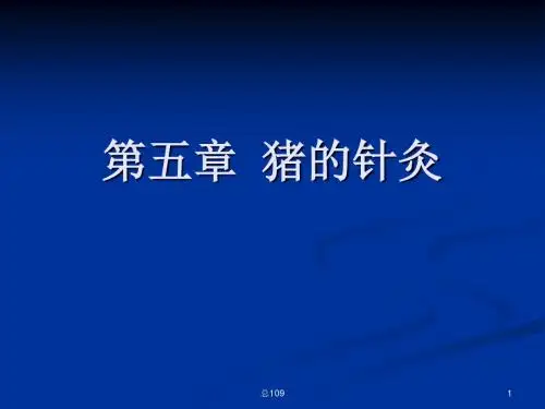 第5章猪的针灸