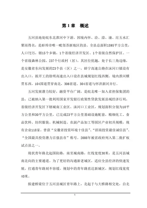 大桥通航净空尺度和技术要求论证报告