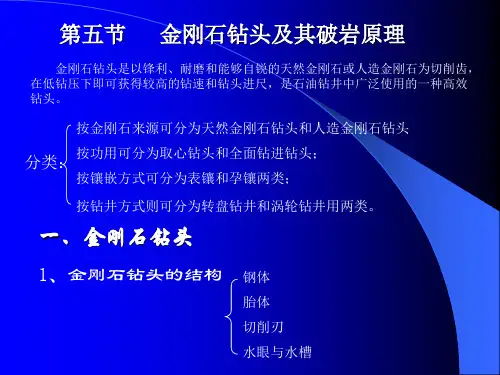 金刚石钻头与PDC钻头