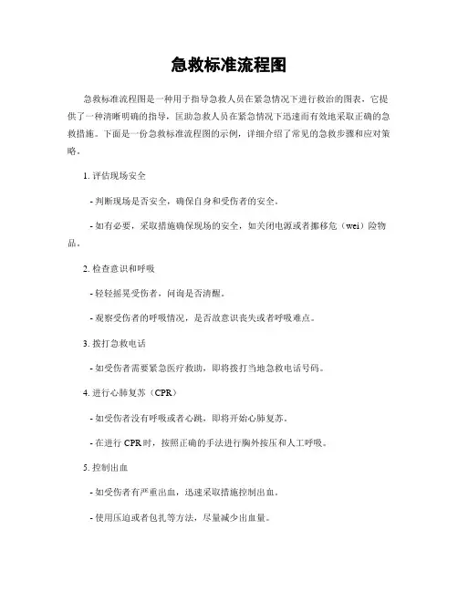 急救标准流程图