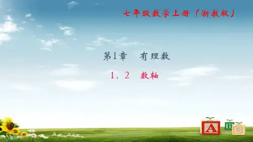七级数学上册(浙教版)课件：1.2 数轴 (共18张PPT)