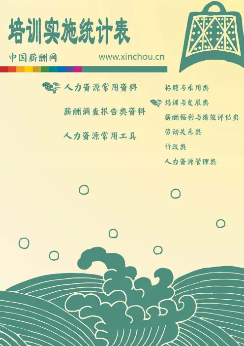 培训实施统计表