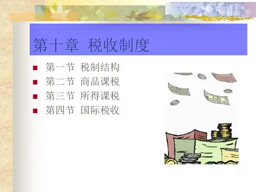税收制度培训课件(ppt 39页)