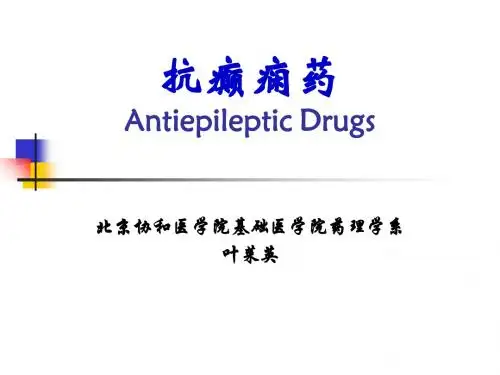 抗癫痫药AntiepilepticDrugs-精品