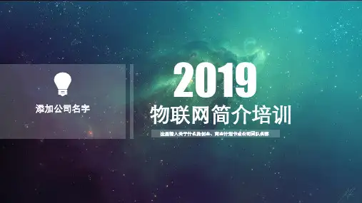 雅迪物联网电动车PPT