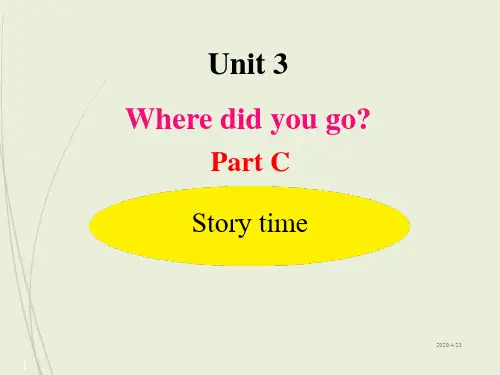 小学六年级下册英语精品课件U3-C Story time