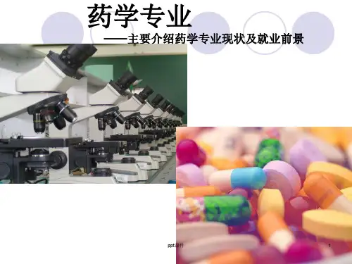 药学专业分析  ppt课件