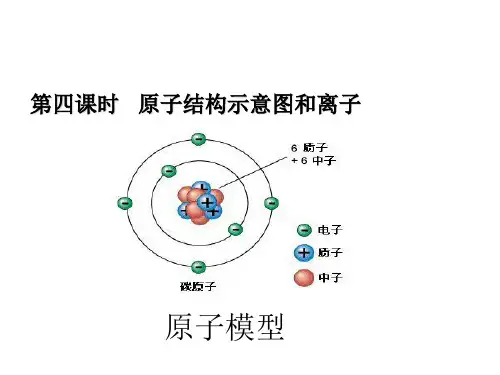 沪教版九年级上册化学：原子结构示意图、相对原子质量