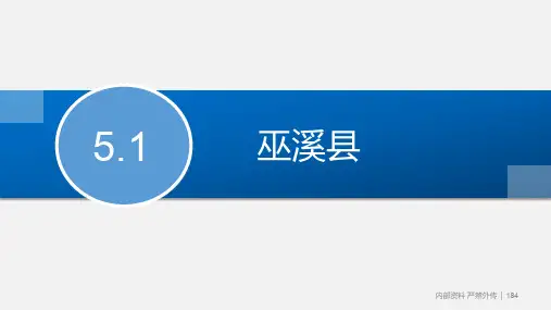 201803重庆巫溪房地产市场调研报告