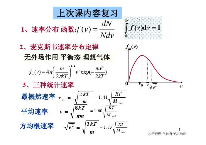 气体分子运动学