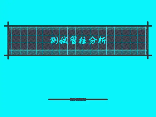 测试管柱力学分析