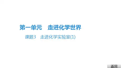 《走进化学实验室》教学课件1