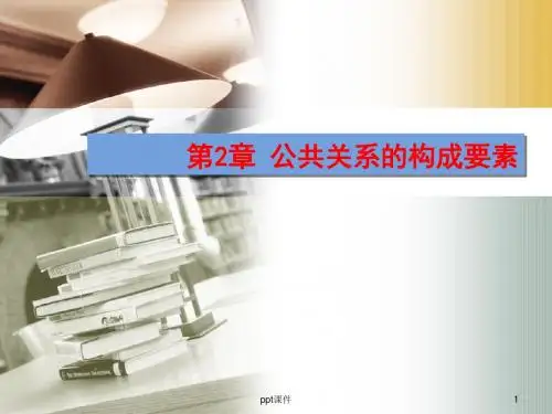 公共关系的构成要素  ppt课件